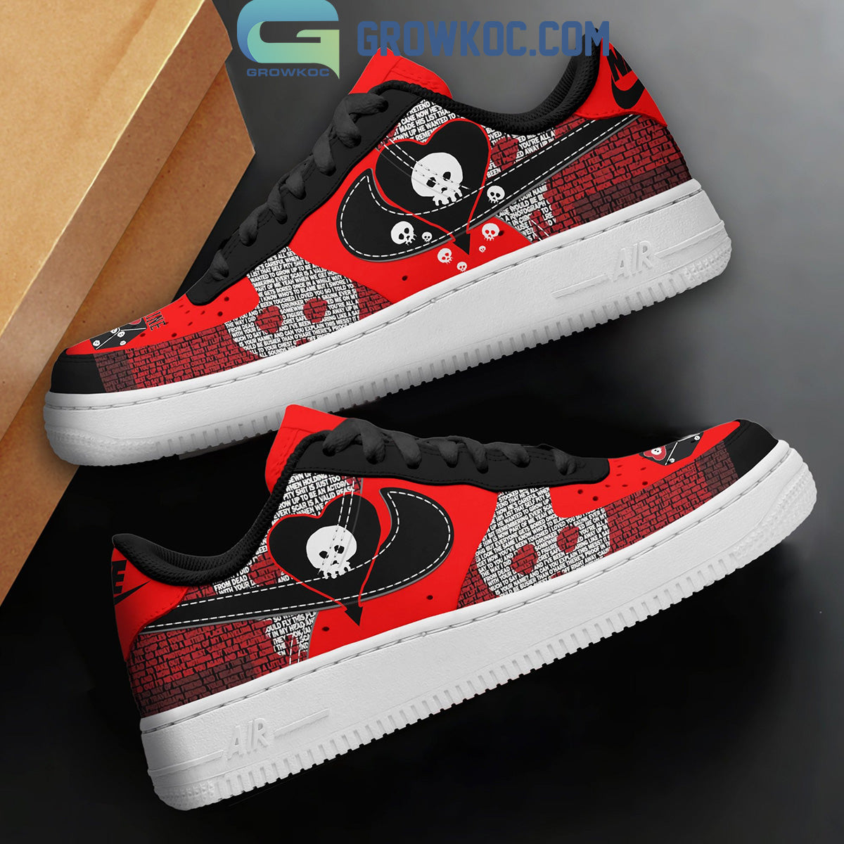 Ideafootwear Alkaline Trio Air Low-Top Sneakers Shoes For Men And Women 1