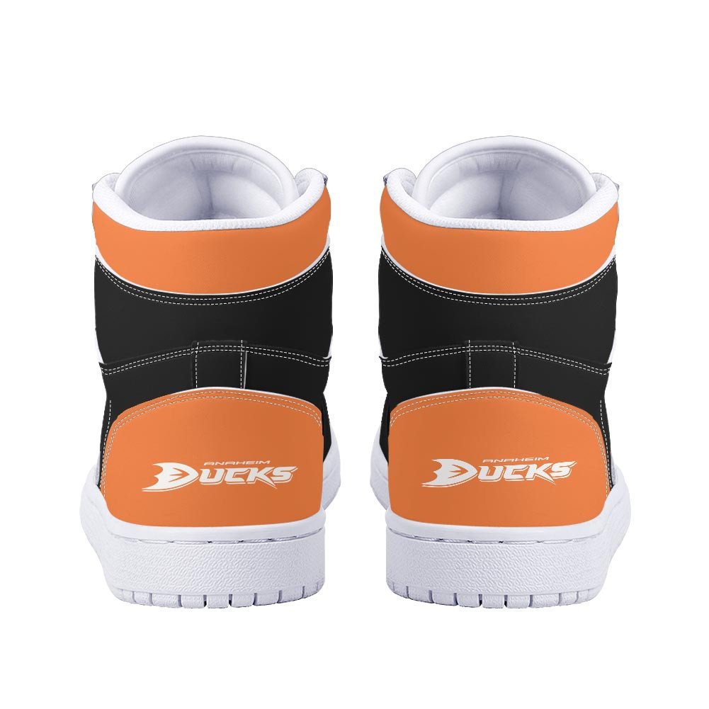 Ideafootwear Anaheim Ducks AJ1 High Sneakers Shoes For Men And Women 4