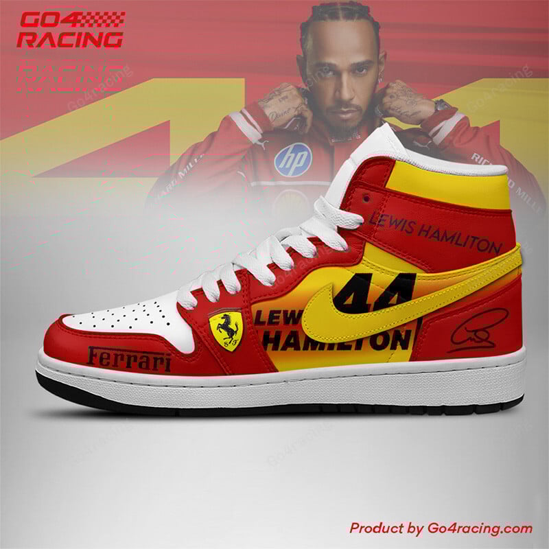 Ideafootwear Andrea Kimi Antonelli - Mecedes AJ1 High Sneakers Shoes For Men And Women 1