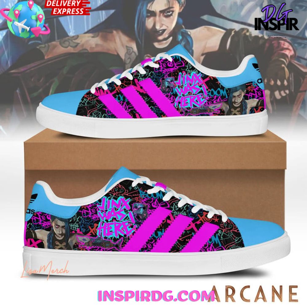 Ideafootwear Arcane League Of Legends Skate Stan Shoes Sneakes For Men And Women 1