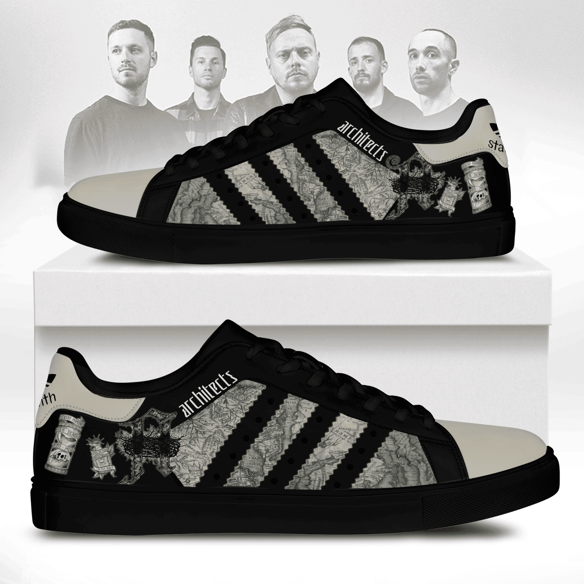 Ideafootwear Architects Skate Stan Shoes Sneakes For Men And Women 1