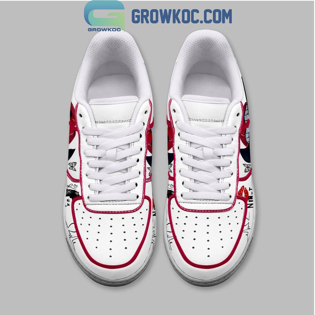 Ideafootwear Ariana Grande Air Low-Top Sneakers Shoes For Men And Women 1
