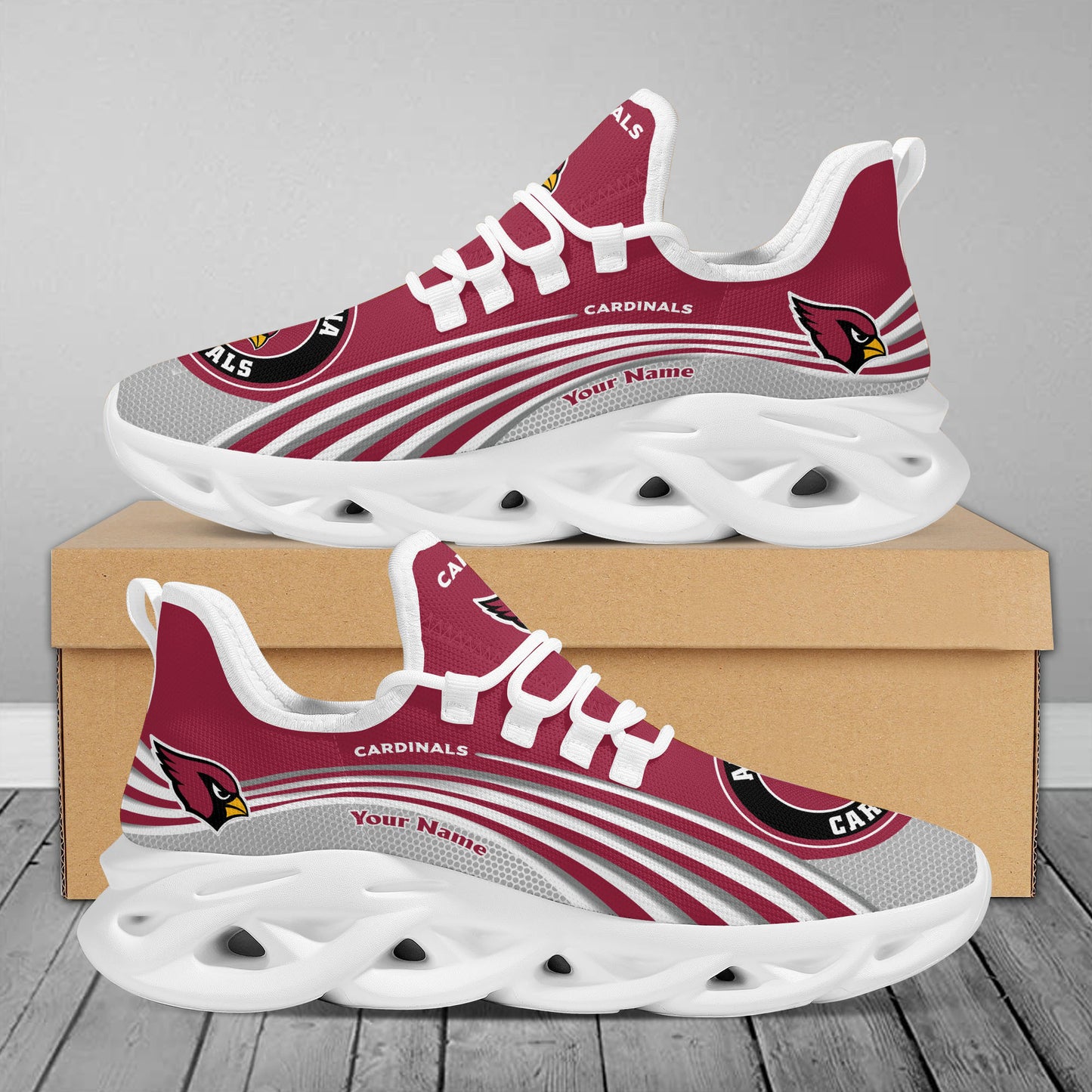 Ideafootwear Arizona Cardinals Max Soul Shoes Sneakers For Men And Women 23