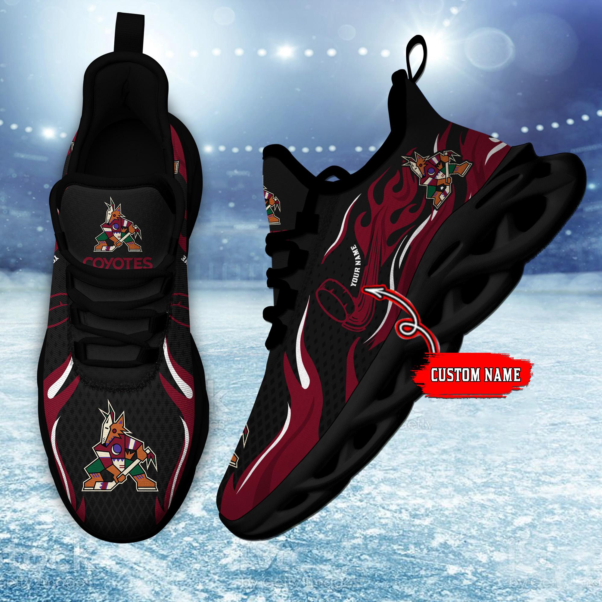 Ideafootwear Arizona Coyotes Max Soul Shoes Sneakers For Men And Women 3