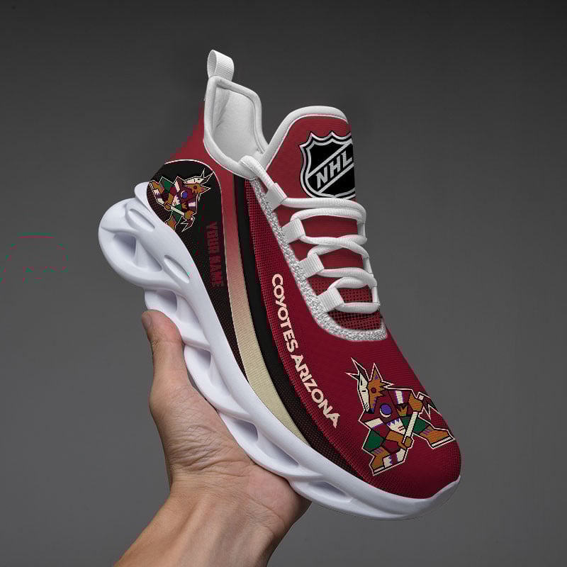 Ideafootwear Arizona Coyotes Max Soul Shoes Sneakers For Men And Women 1