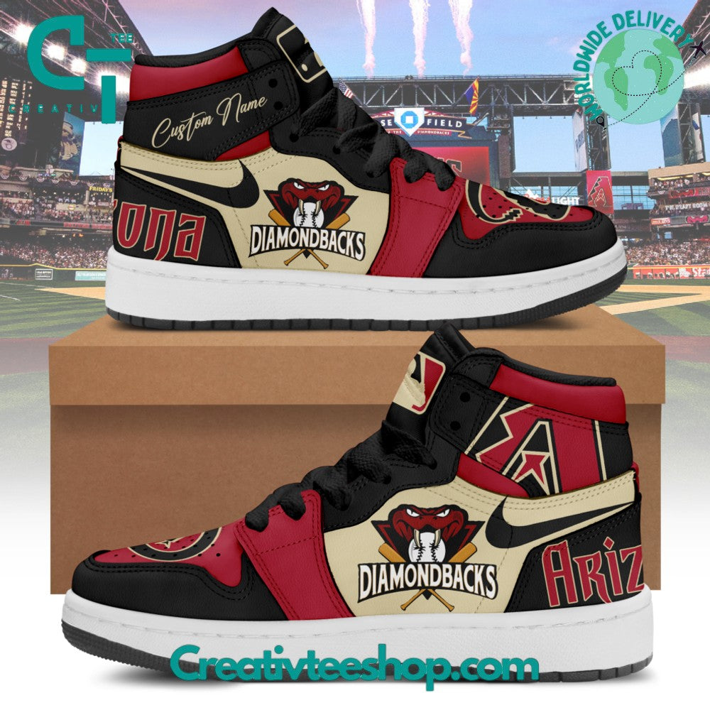 Ideafootwear Arizona Diamondbacks AJ1 High Sneakers Shoes For Men And Women 5