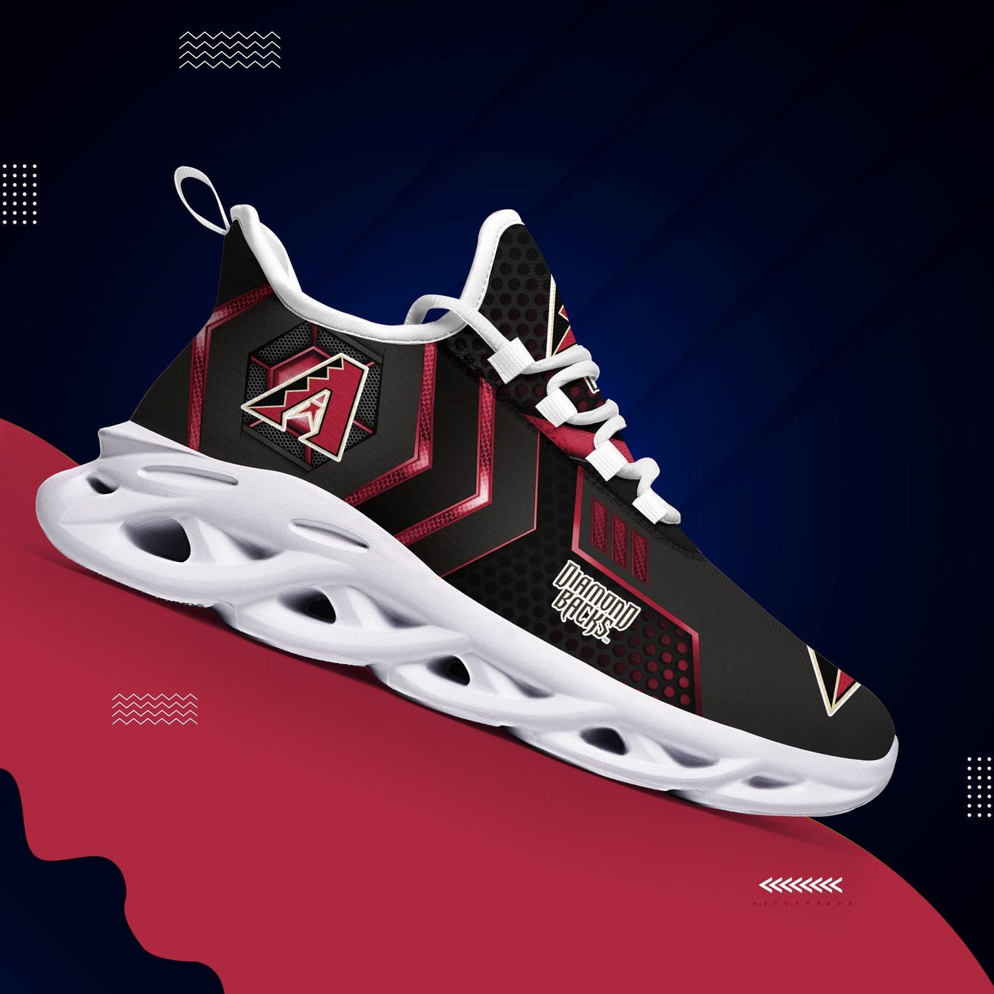 Ideafootwear Arizona Diamondbacks Max Soul Shoes Sneakers For Men And Women 1