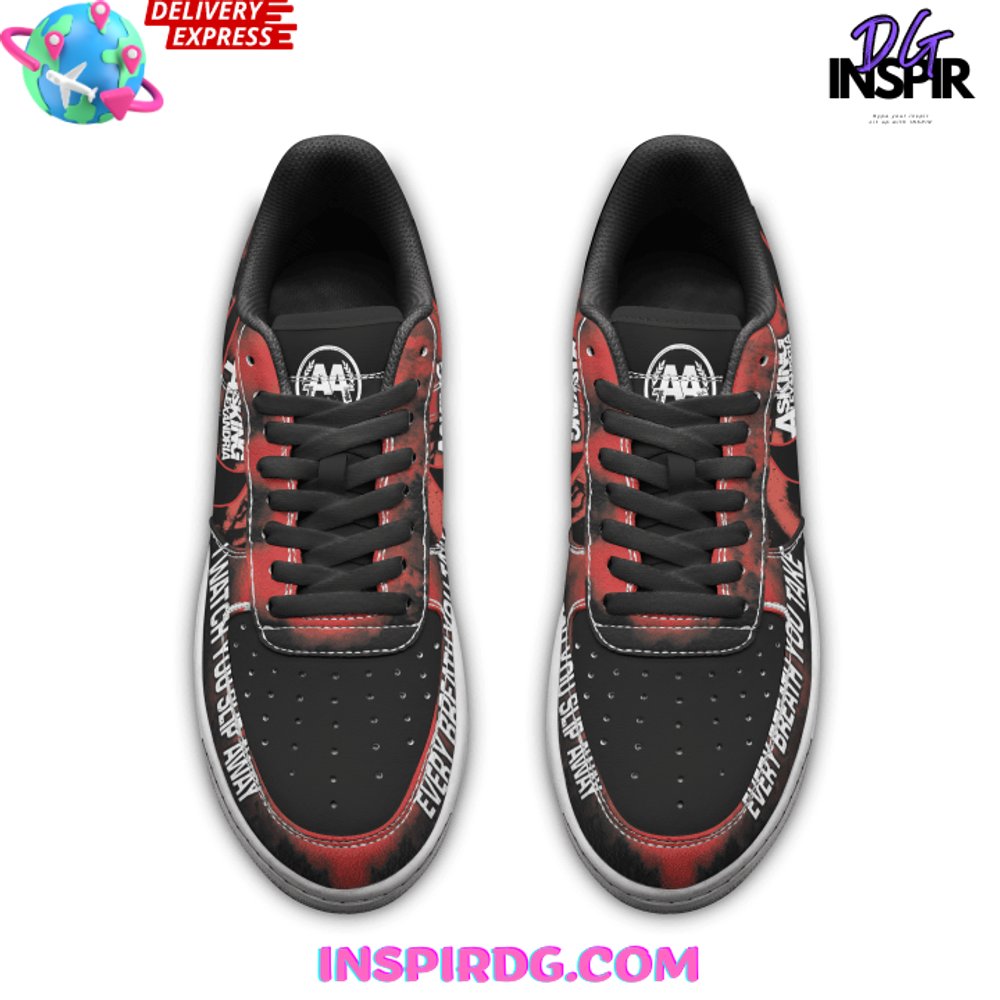 Ideafootwear Asking Alexandria Slip Away Air Low-Top Sneakers Shoes For Men And Women 1