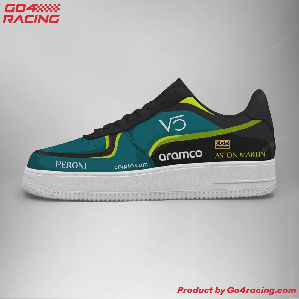 Ideafootwear Aston Martin Formula Air Low-Top Sneakers Shoes For Men And Women 1