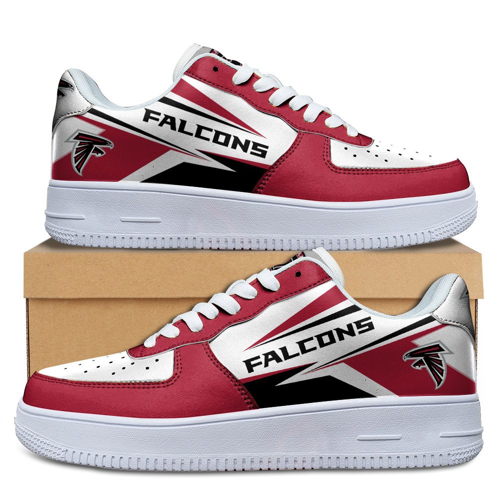 Ideafootwear Atlanta Falcons Air Low-Top Sneakers Shoes For Men And Women 4