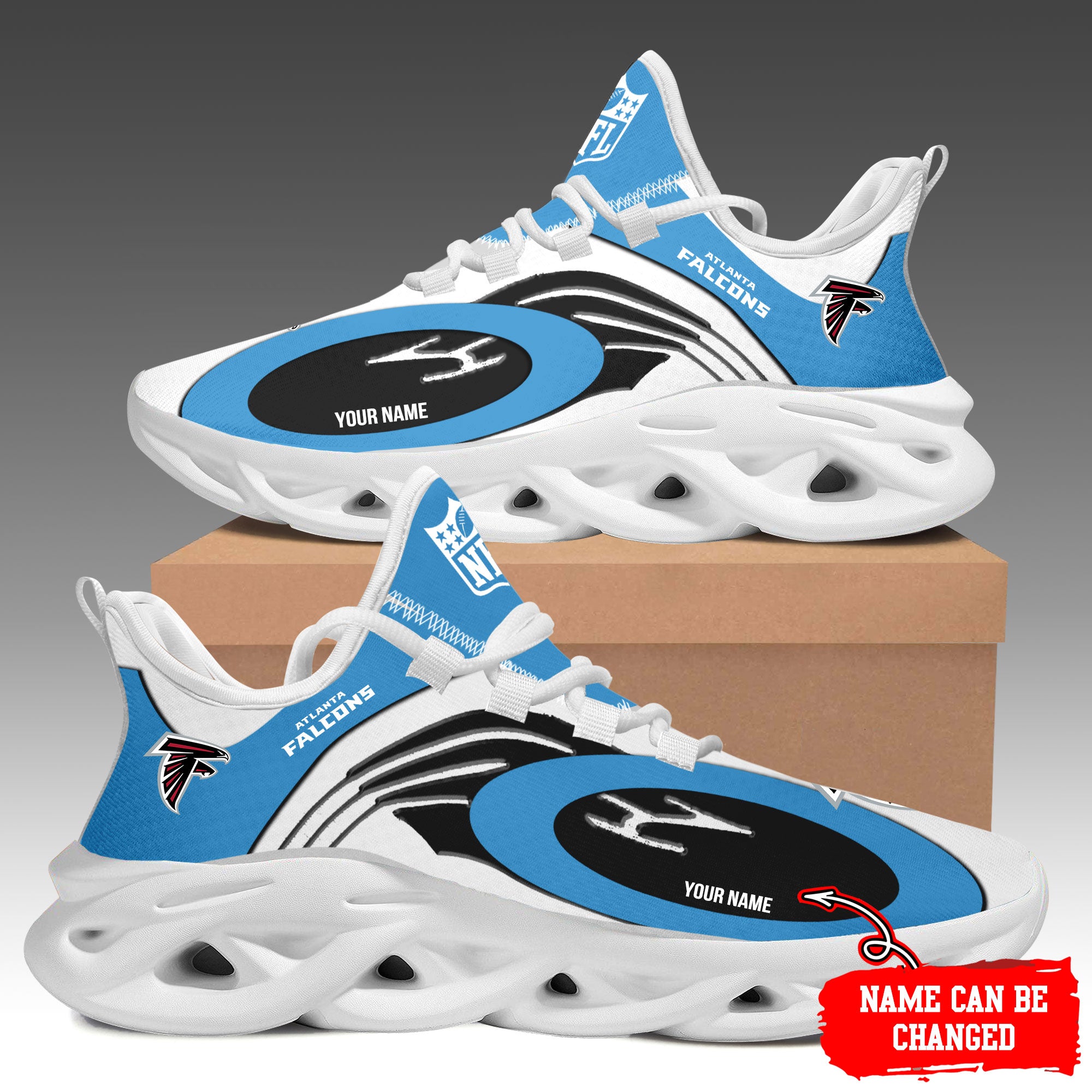 Ideafootwear Atlanta Falcons Max Soul Shoes Sneakers For Men And Women 34