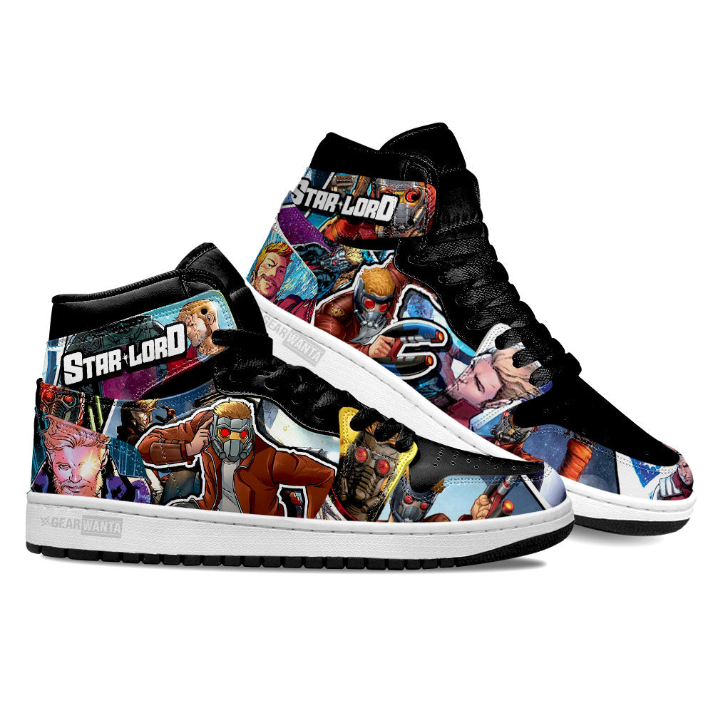 Ideafootwear Avenger Star Lord AJ1 High Sneakers Shoes For Men And Women 1