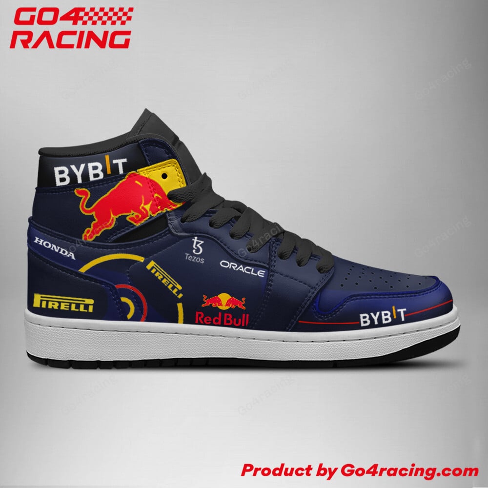 Ideafootwear Ayrton Senna Formula AJ1 High Sneakers Shoes For Men And Women 2