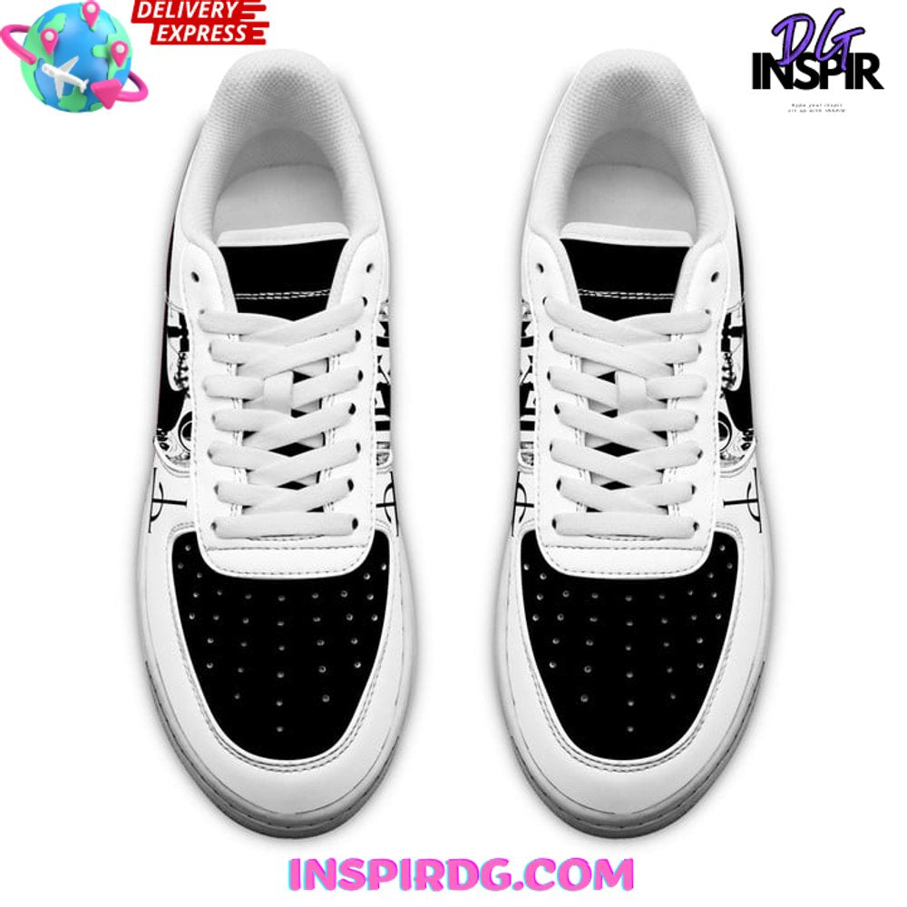 Ideafootwear Bad Bunny Air Low-Top Sneakers Shoes For Men And Women 3