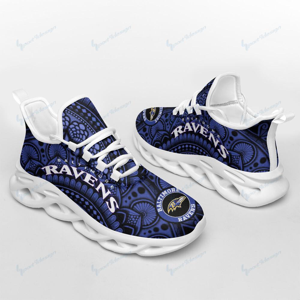 Ideafootwear Baltimore Ravens Max Soul Shoes Sneakers For Men And Women 12