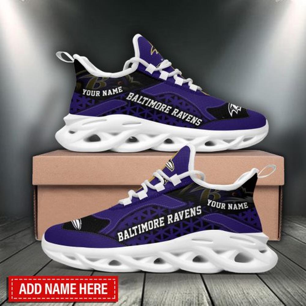 Ideafootwear Baltimore Ravens Max Soul Shoes Sneakers For Men And Women 22