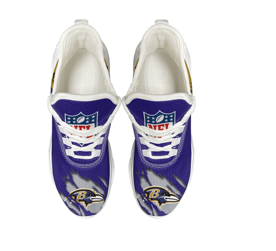 Ideafootwear Baltimore Ravens Max Soul Shoes Sneakers For Men And Women 14
