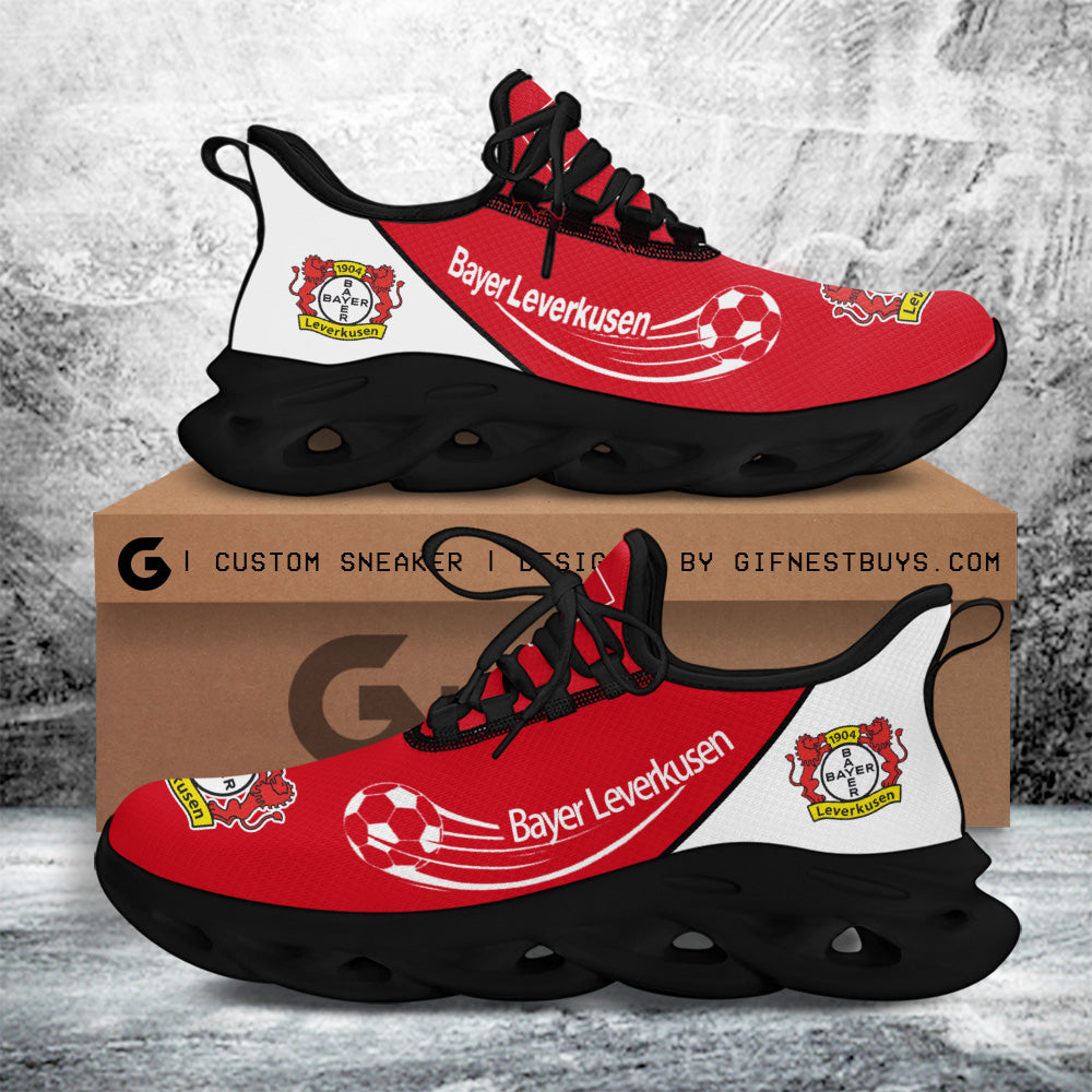 Ideafootwear Bayer Leverkusen Max Soul Shoes Sneakers For Men And Women 1