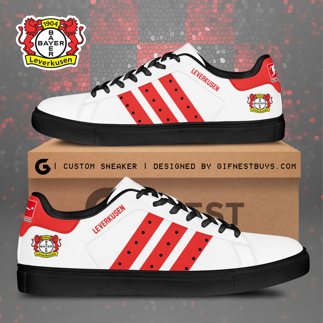 Ideafootwear Bayer Leverkusen Skate Stan Shoes Sneakes For Men And Women 7