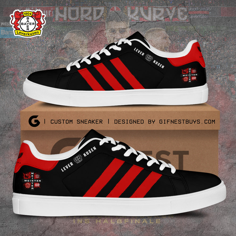 Ideafootwear Bayer Leverkusen Skate Stan Shoes Sneakes For Men And Women 8