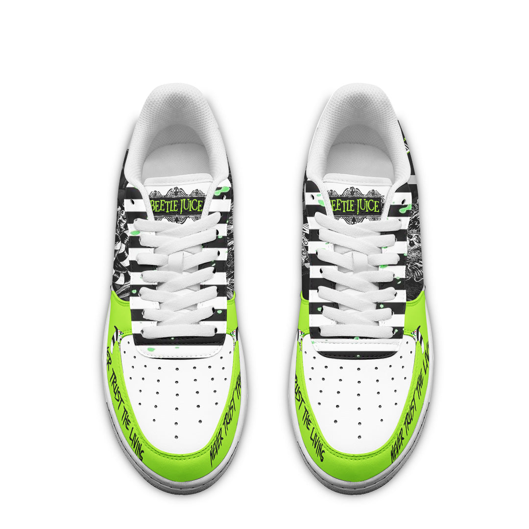 Ideafootwear Beetlejuice Air Low-Top Sneakers Shoes For Men And Women 2