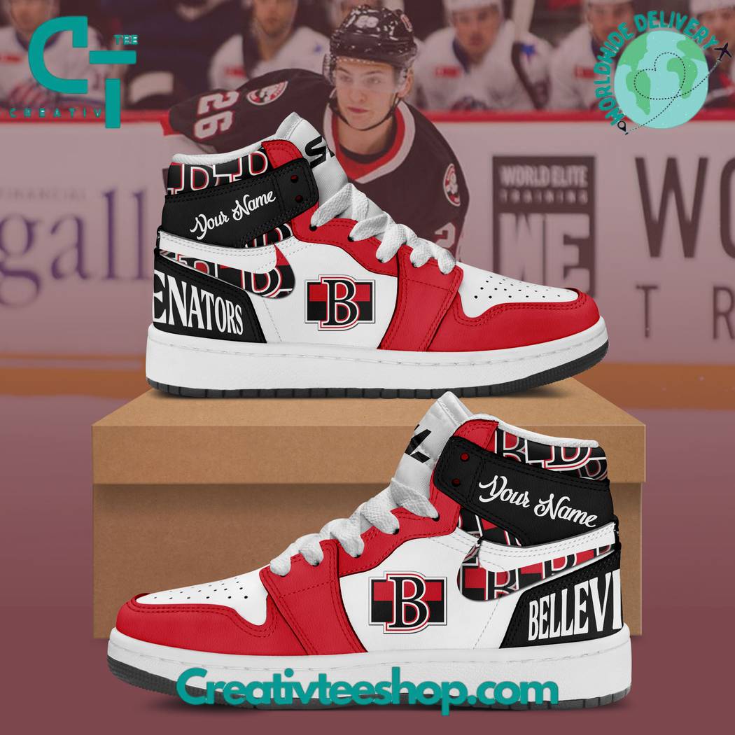 Ideafootwear Belleville Senators AJ1 High Sneakers Shoes For Men And Women 1