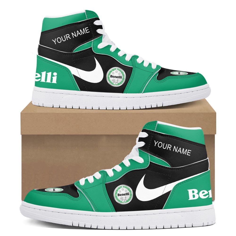 Ideafootwear Benelli AJ1 High Sneakers Shoes For Men And Women 1