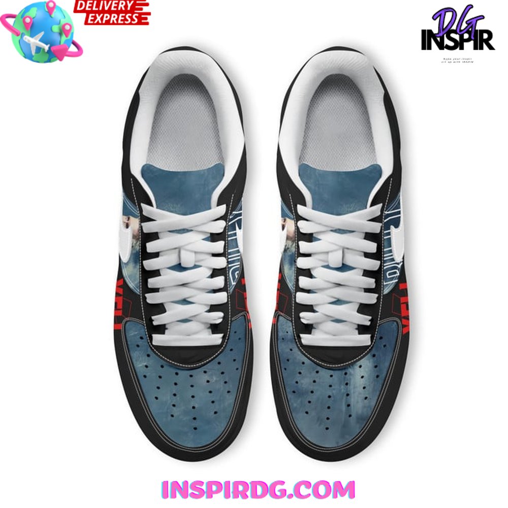 Ideafootwear Billy Idol Rebel Yell Air Low-Top Sneakers Shoes For Men And Women 1