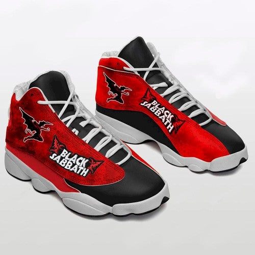 Ideafootwear Black Sabbath AJ13 Sneakers Shoes For Men And Women 1