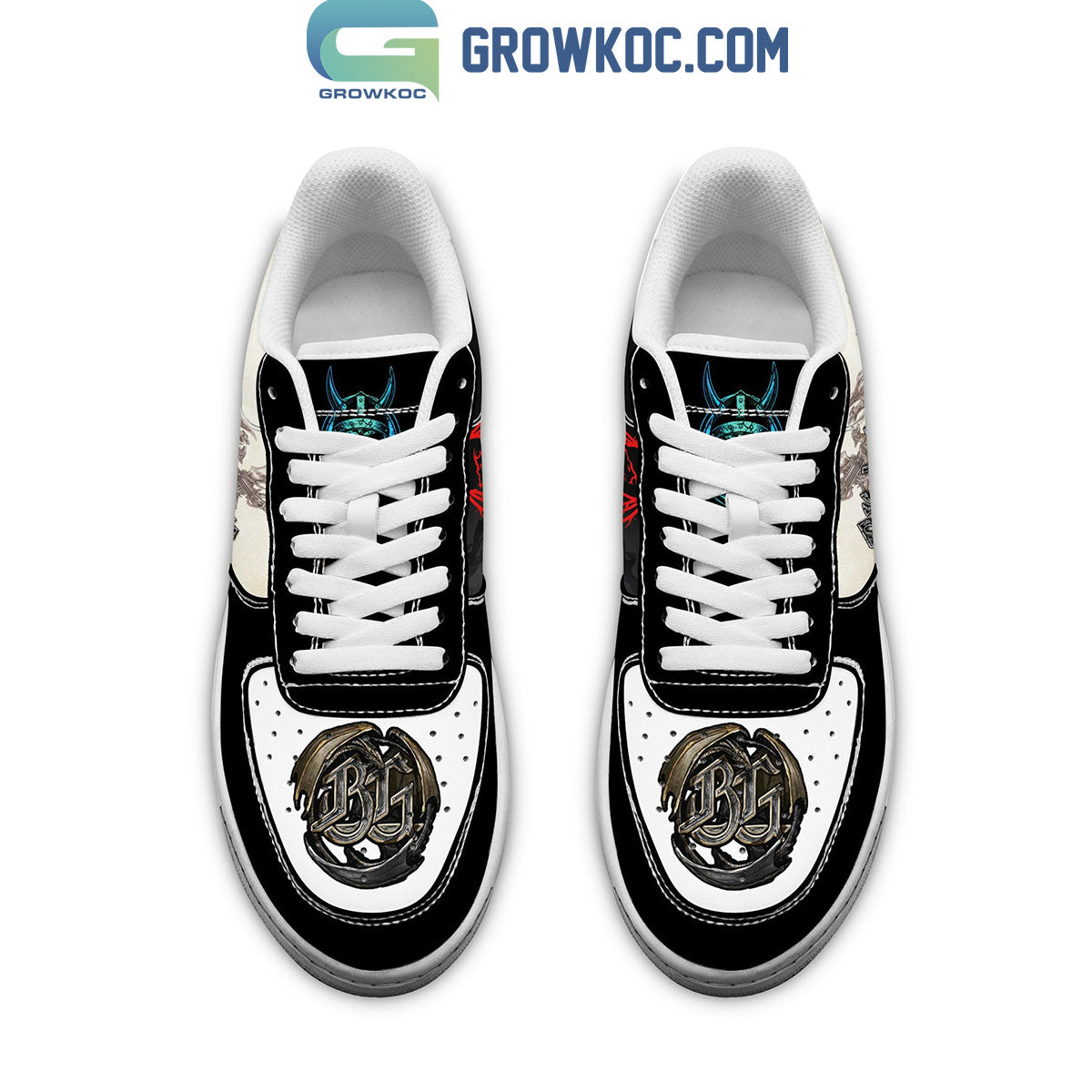 Ideafootwear Blind Guardian Air Low-Top Sneakers Shoes For Men And Women 1