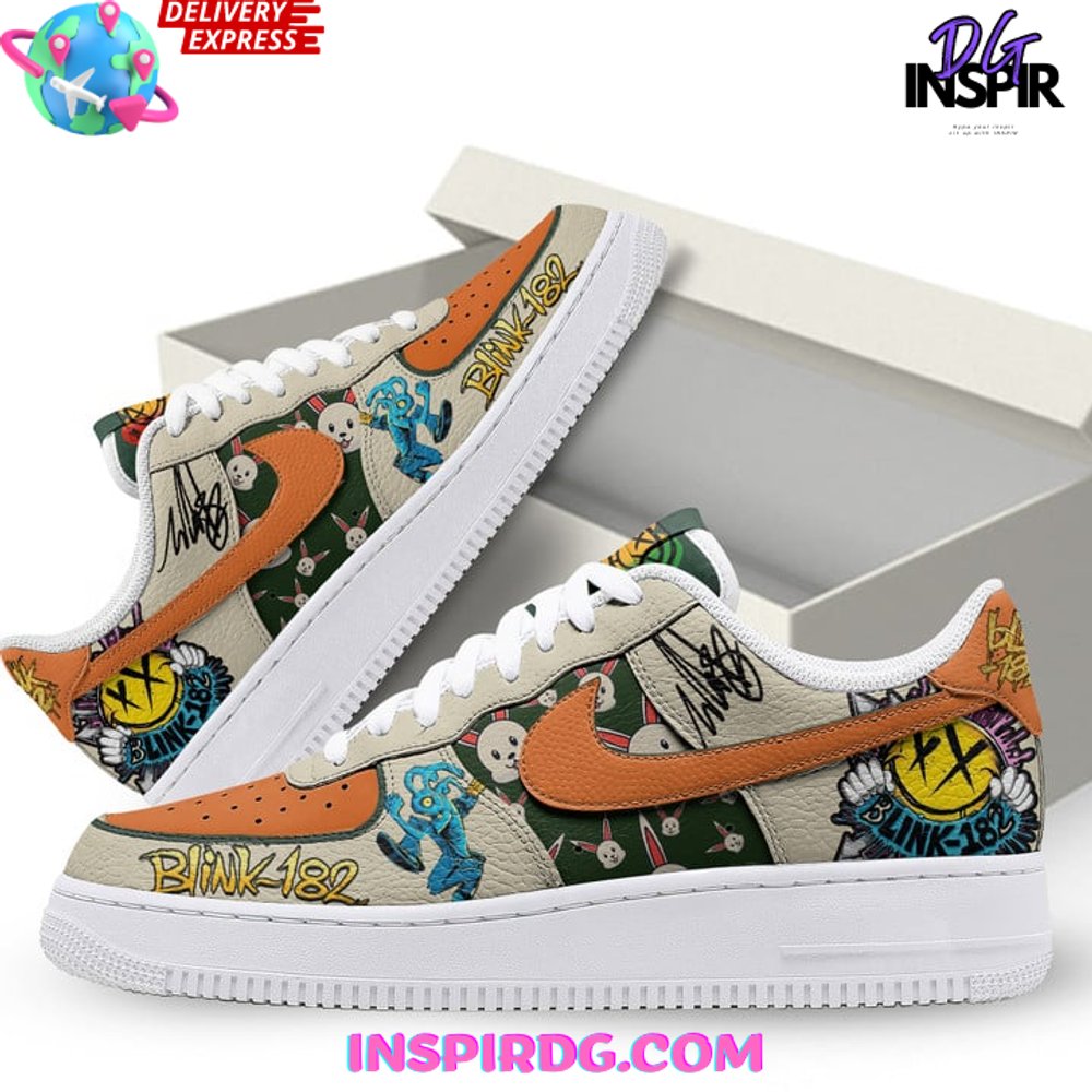 Ideafootwear Blink-182 Air Low-Top Sneakers Shoes For Men And Women 4