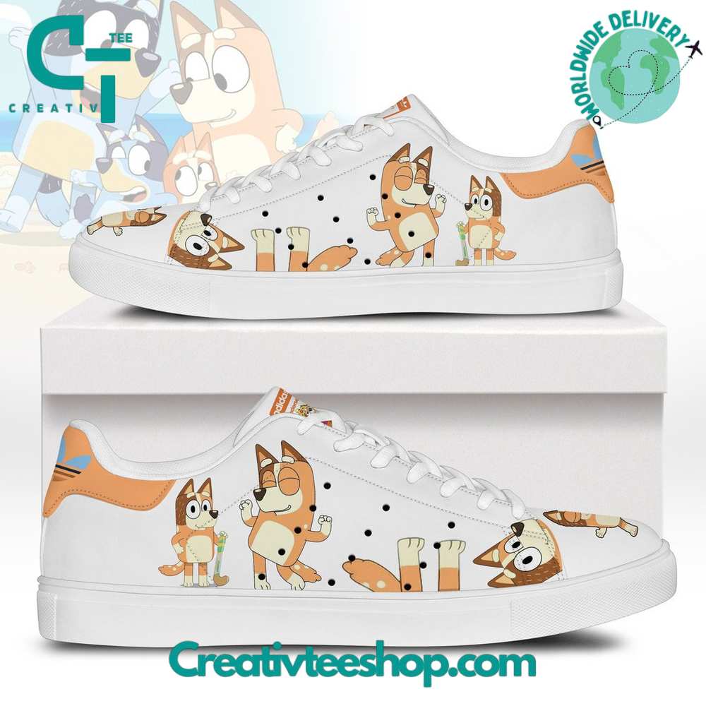 Ideafootwear Bluey Chilli Heeler Skate Stan Shoes Sneakes For Men And Women 1