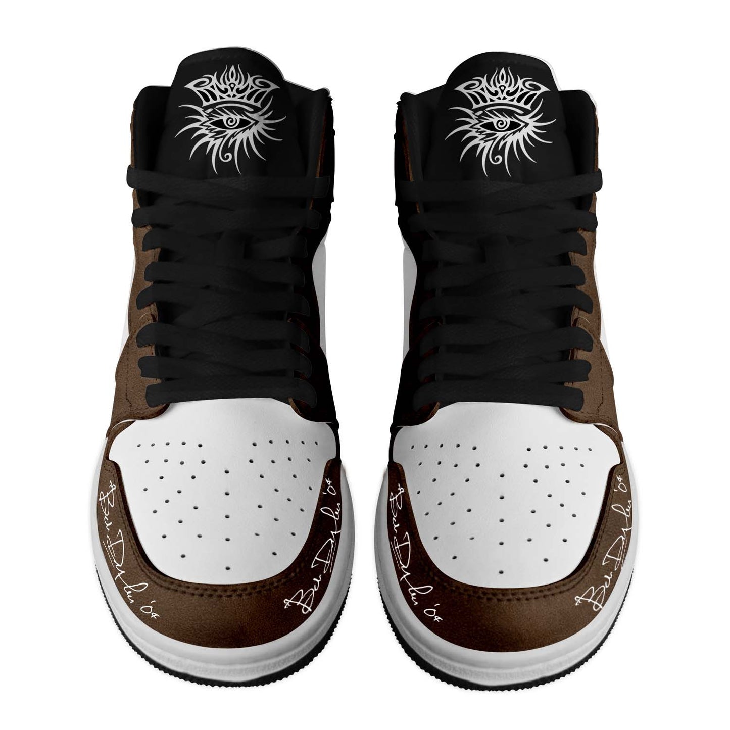 Ideafootwear Bob Dylan AJ1 High Sneakers Shoes For Men And Women 2