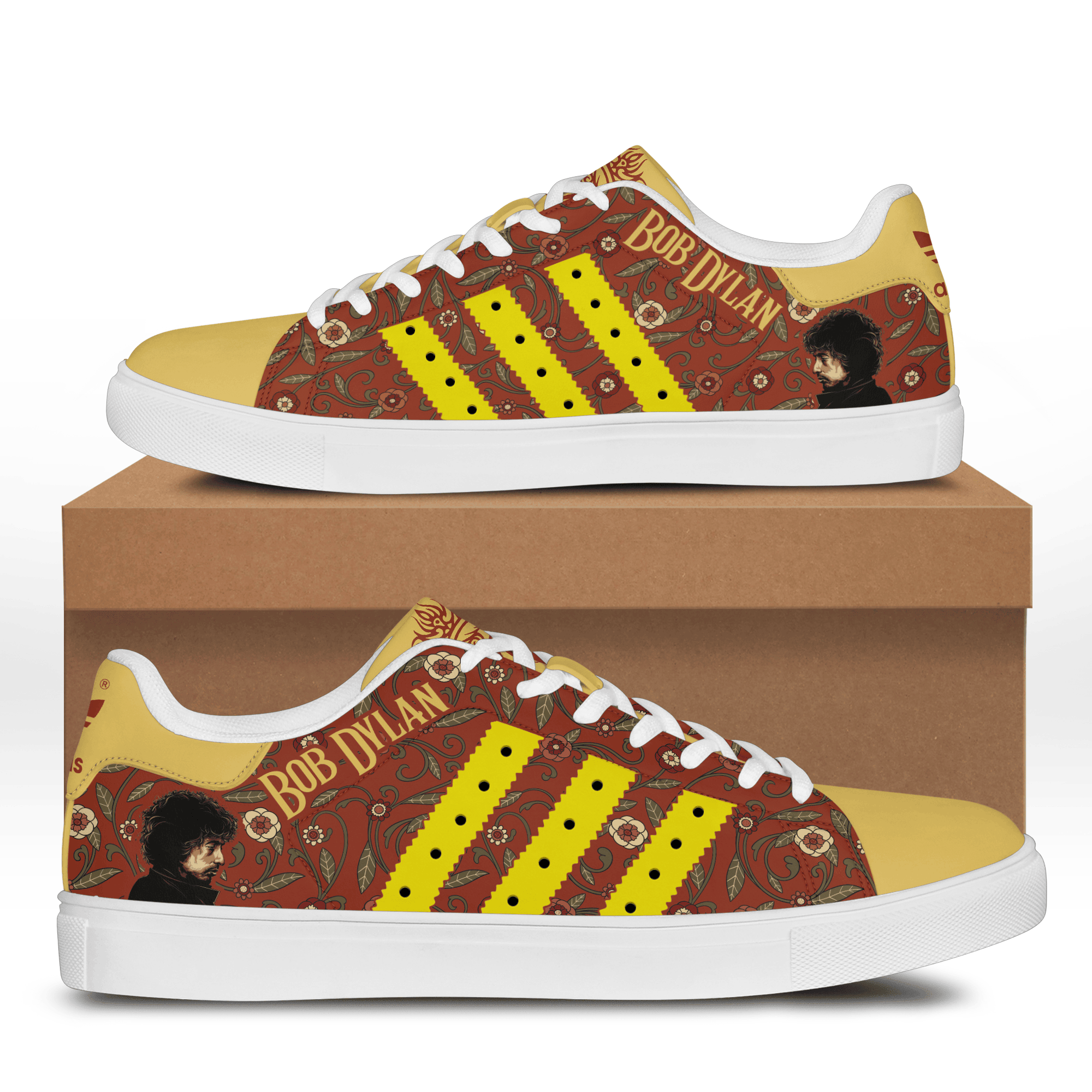 Ideafootwear Bob Dylan Skate Stan Shoes Sneakes For Men And Women 1