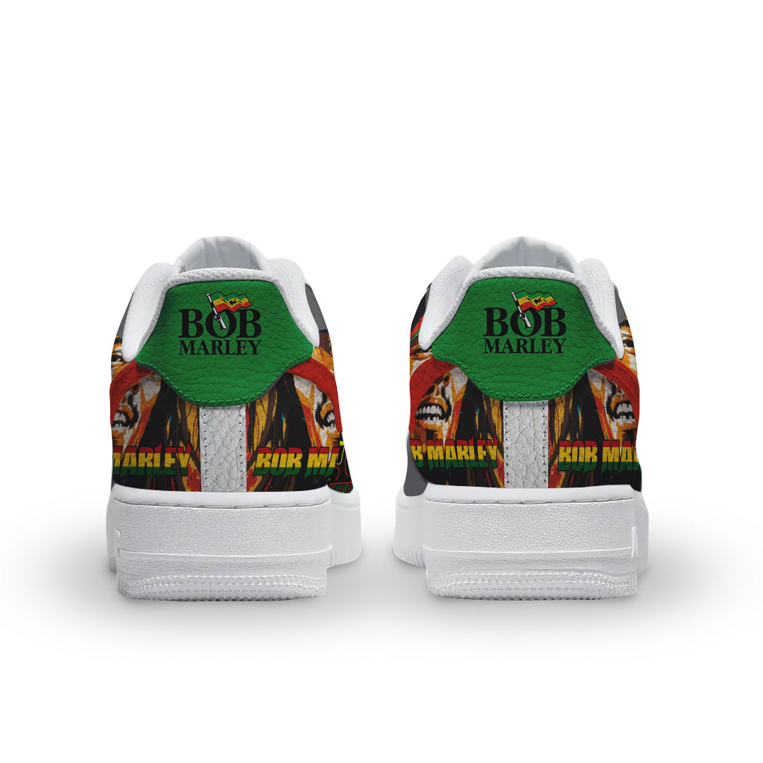 Ideafootwear Bob Marley Air Low-Top Sneakers Shoes For Men And Women 2