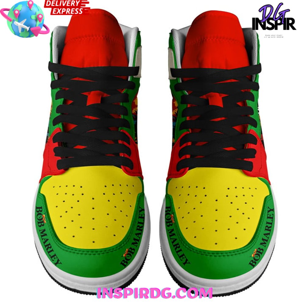 Ideafootwear Bob Marley AJ1 High Sneakers Shoes For Men And Women 22