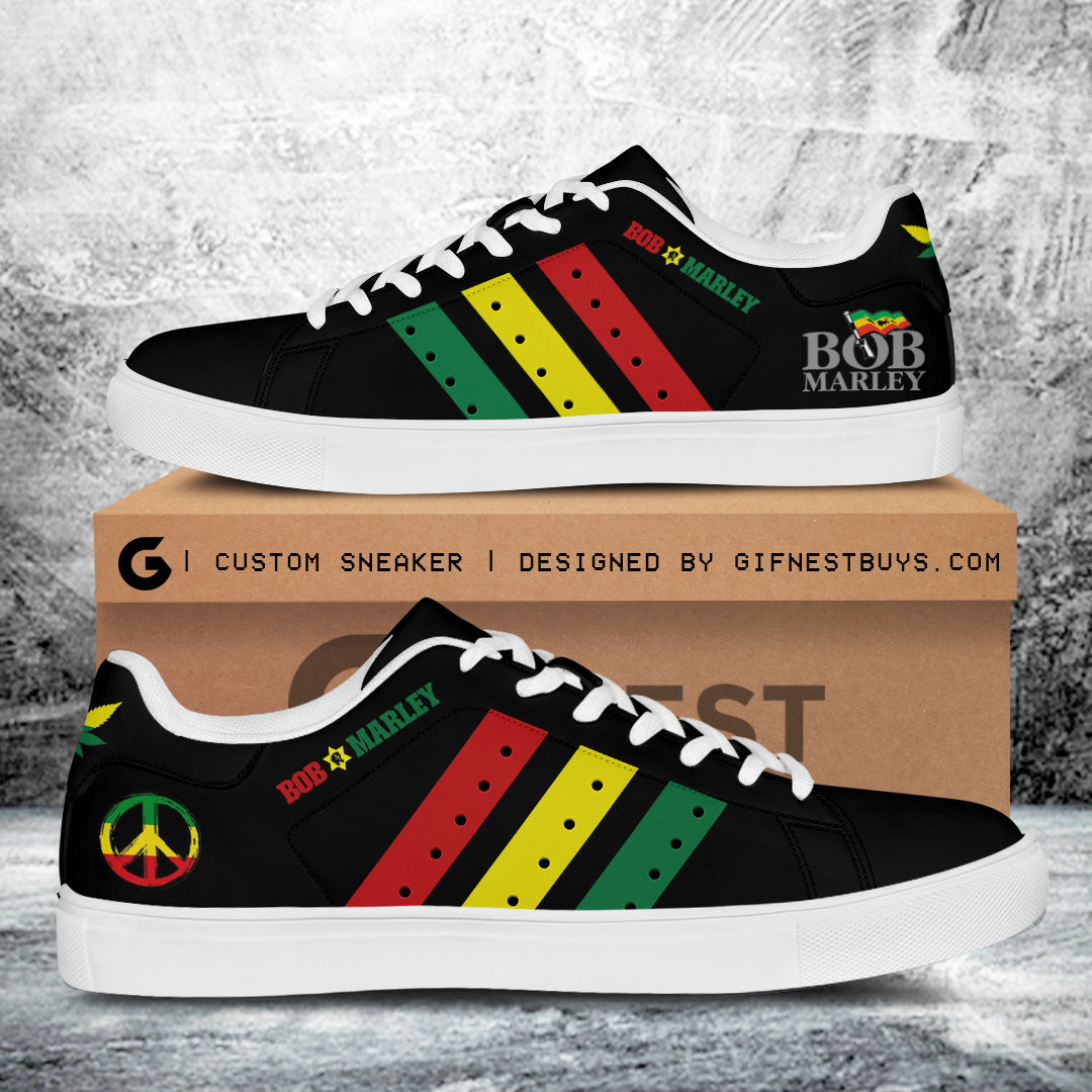Ideafootwear Bob Marley Skate Stan Shoes Sneakes For Men And Women 8