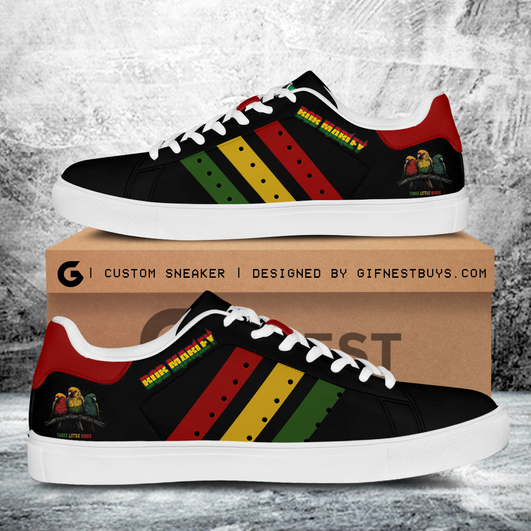 Ideafootwear Bob Marley Skate Stan Shoes Sneakes For Men And Women 7