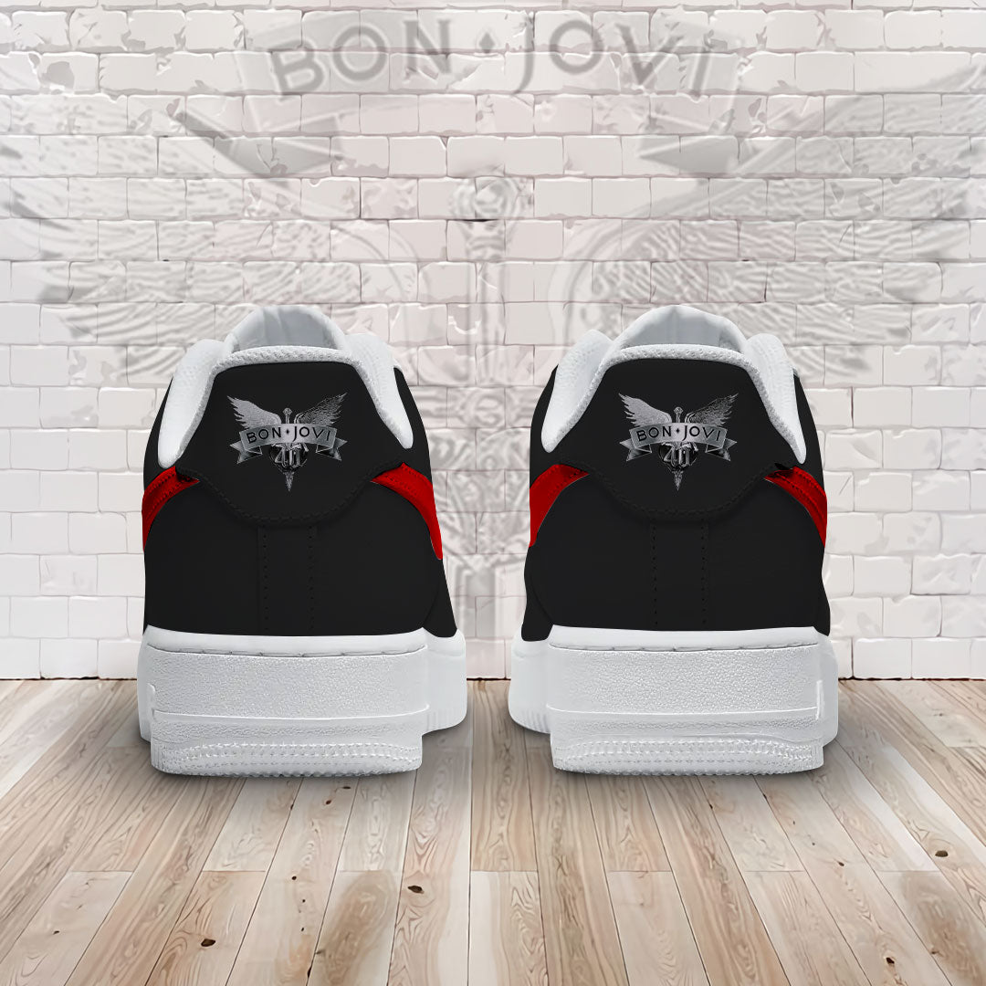 Ideafootwear Bon Jovi Air Low-Top Sneakers Shoes For Men And Women 4