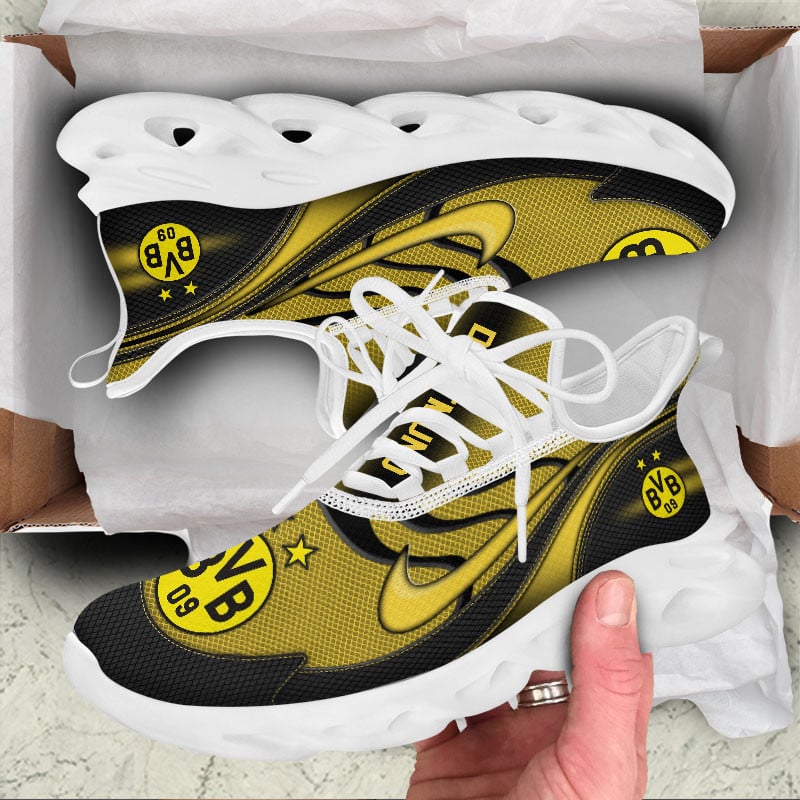 Ideafootwear Borussia Dortmund Max Soul Shoes Sneakers For Men And Women 4