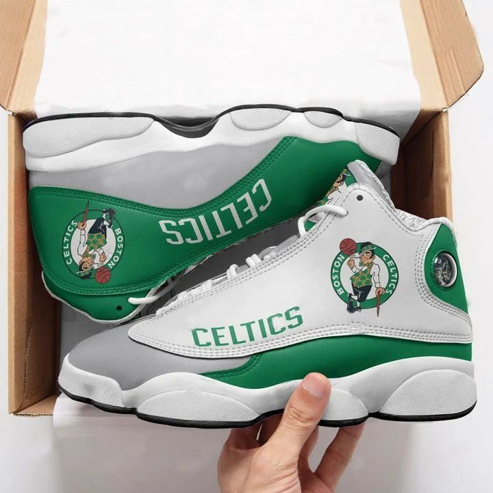 Ideafootwear Boston Celtics AJ13 Sneakers Shoes For Men And Women 5