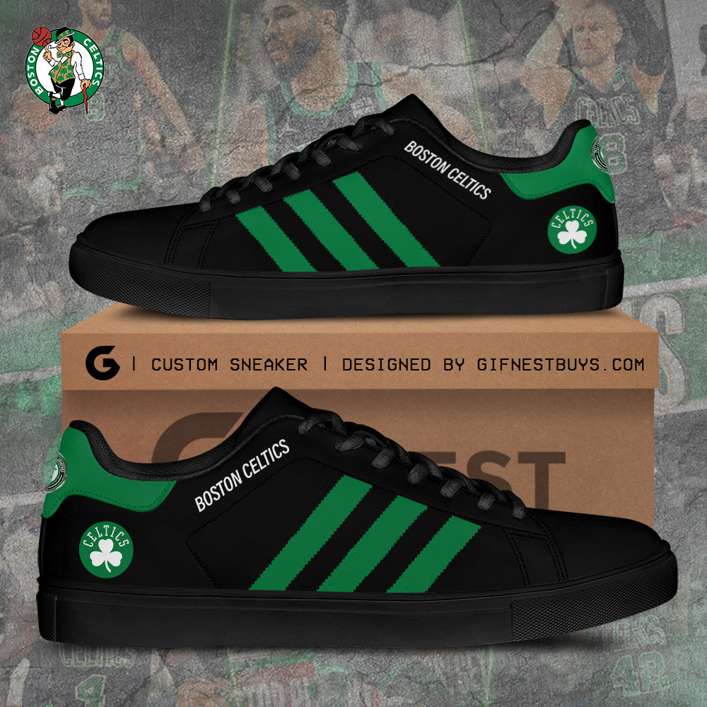 Ideafootwear Boston Celtics Skate Stan Shoes Sneakes For Men And Women 1