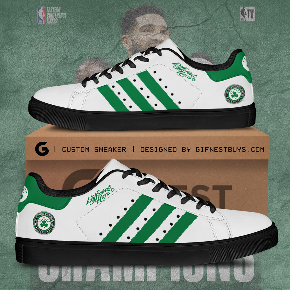 Ideafootwear Boston Celtics Skate Stan Shoes Sneakes For Men And Women 2