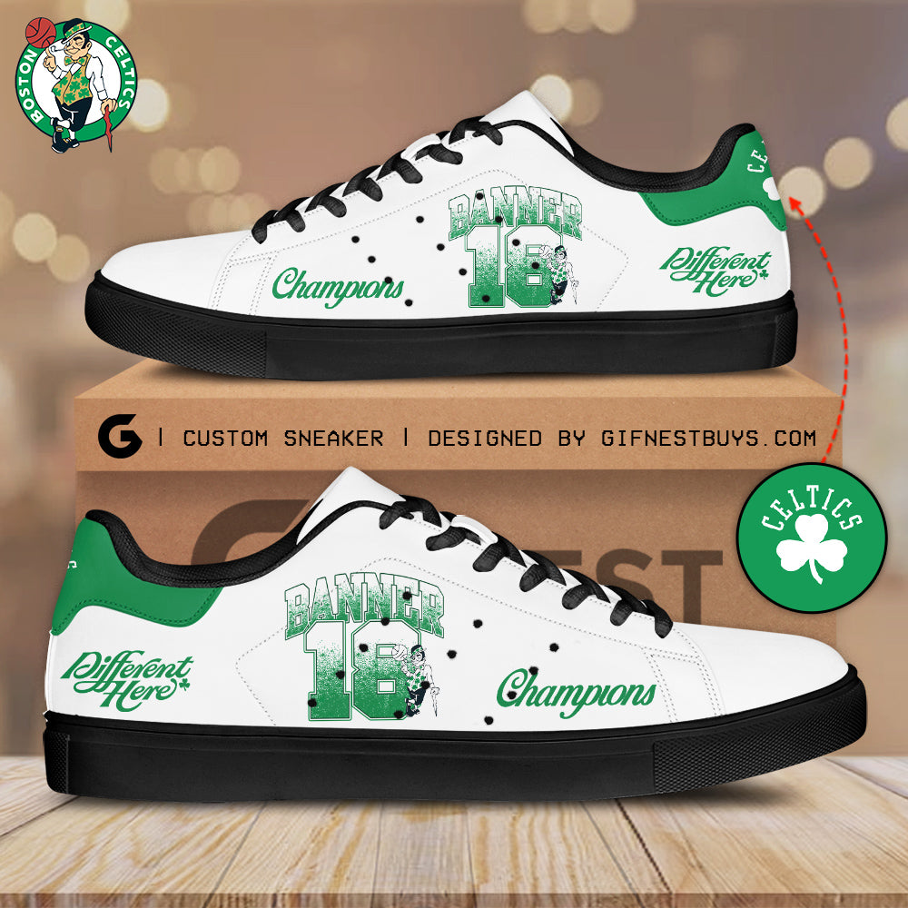 Ideafootwear Boston Celtics Skate Stan Shoes Sneakes For Men And Women 7