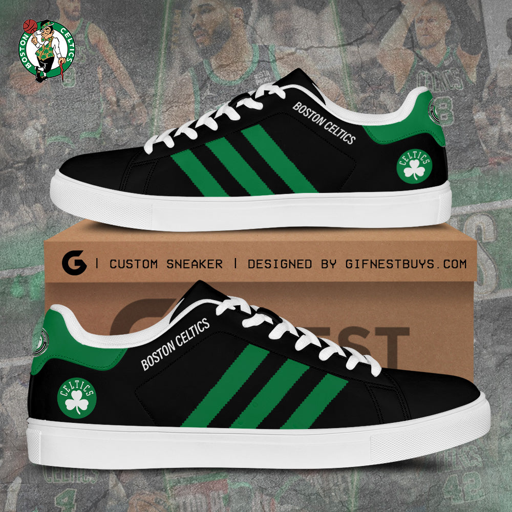 Ideafootwear Boston Celtics Skate Stan Shoes Sneakes For Men And Women 1