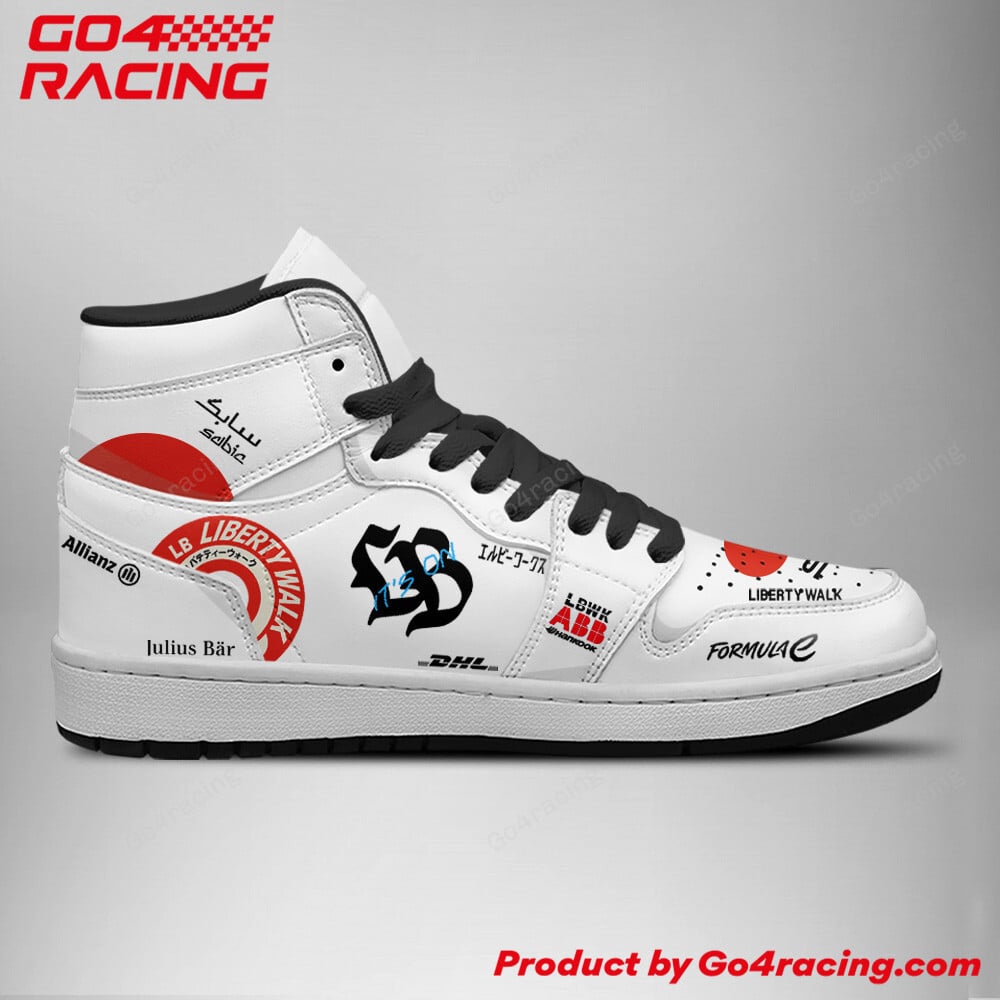 Ideafootwear Brawn GP Formula AJ1 High Sneakers Shoes For Men And Women 1