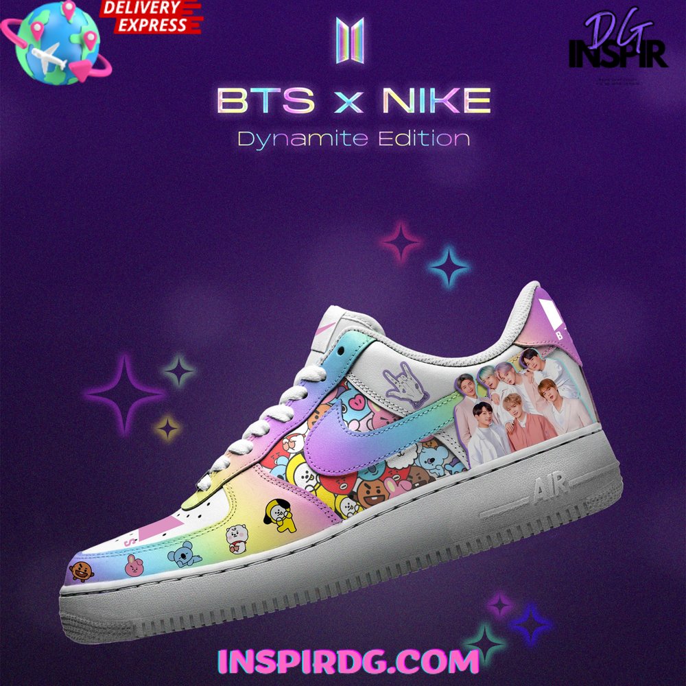 Ideafootwear BTS Dynamite Air Low-Top Sneakers Shoes For Men And Women 1