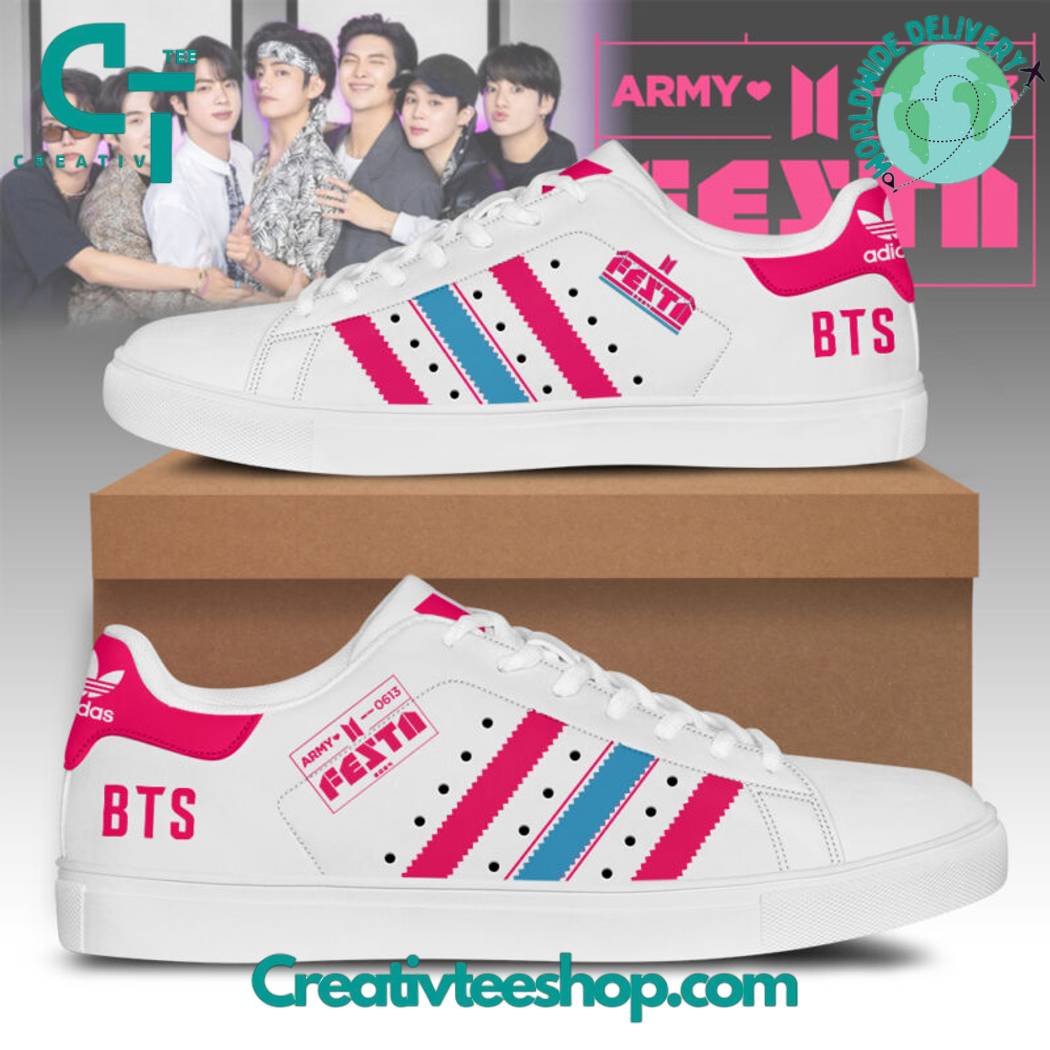 Ideafootwear BTS Skate Stan Shoes Sneakes For Men And Women 3
