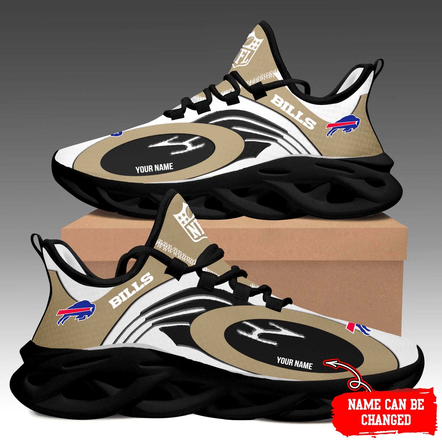 Ideafootwear Buffalo Bills Max Soul Shoes Sneakers For Men And Women 63