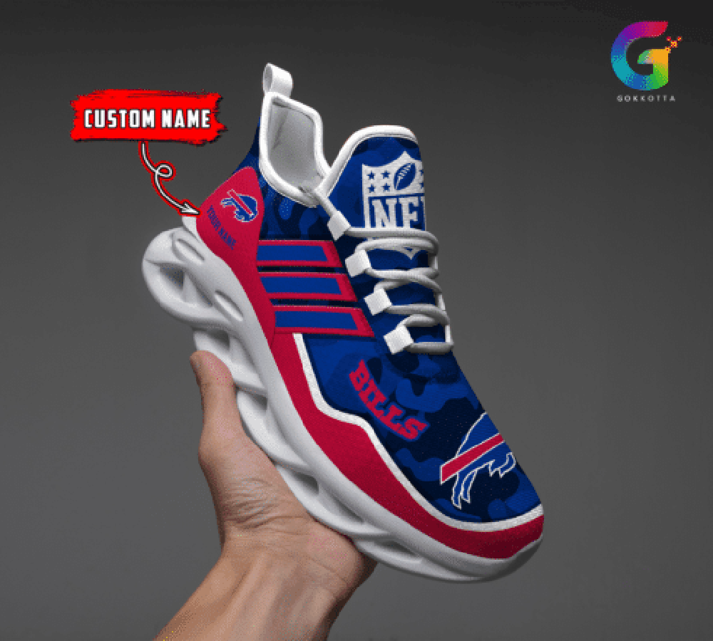 Ideafootwear Buffalo Bills Max Soul Shoes Sneakers For Men And Women 70